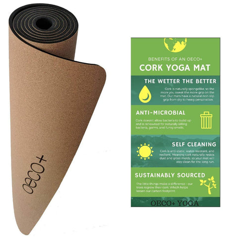 Oeco Plus Original Cork Yoga Mat
